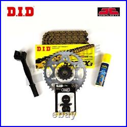 DID JT Silent X-Ring Gold Chain & Sprocket Kit for Honda CBR600RR 2007-2019