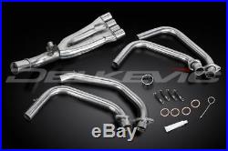 Delkevic Stainless Steel Header Exhaust Downpipes Honda CBR600F2 1991-1998