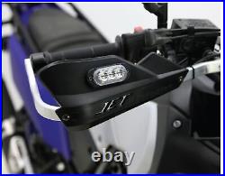 Denali T3 Signal Pods Front-White/Amber Black Honda CBR600F 2011 2014
