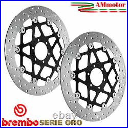Discs Brembo Honda Cbr 600 F Abs 2011 Brake Floating Pair Front Motorcycle