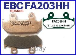 EBC brakes set 2x MD1001 + 2x FA203HH front for Honda CBR 600 F 1991-1994