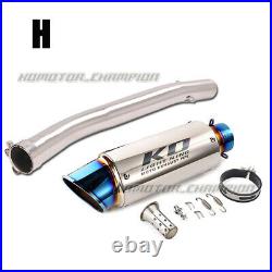 Exhaust System Mufflers Connect Mid Pipe For Honda CBR600 F4 1999-00 / F4i 01-07