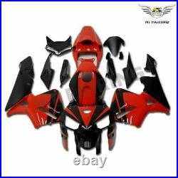 FLD Injection Mold Red Black Fairing Fit for Honda 2005-2006 CBR600RR s096