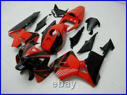 FLD Injection Mold Red Black Fairing Fit for Honda 2005-2006 CBR600RR s096