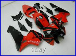 FLD Injection Mold Red Black Fairing Fit for Honda 2005-2006 CBR600RR s096