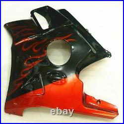 FR Orange Flame Mold Fairing Fit for Honda 1991-1994 CBR600F2 s009