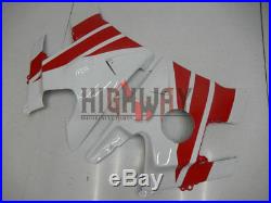 Fairing 1991-1994 For Honda CBR600F2 Red White Fairings Kit Bodywork ABS Plasic