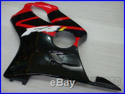 Fairing Injection Red Black Plastic Kit Fit for Honda 2001 2002 2003 CBR 600 F4I