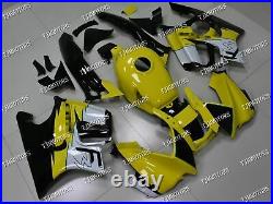 Fit for 1995-1996 CBR600F3 Yellow White ABS Injection Mold Bodywork Fairing Kit