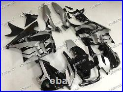 Fit for 1997-1998 CBR600F3 Black Silver ABS Injection Mold Bodywork Fairing Kit