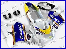 Fit for 1999-2000 CBR600F4 Yellow Blue ABS Injection Mold Bodywork Fairing Kit