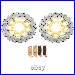 Front Brake Discs Pads For CB 600 F Hornet 600 2007-2013 CBR 600 F 2011-2013