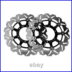 Front+Rear Brake Disc Rotors Kit Fit Honda CBR600F Sport 600 2001 2007 2002 03