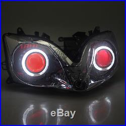 Fully Assembled Headlight Angel Devil Eye Projector for Honda CBR600 F4i 01-07