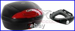 GIVI Bauletto E450N + Plate 252F + Backrest Honda CBR 600 F 1999-2009