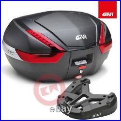 Givi Carbon Trunk Kit V47nn Plate 1102fz M7 Honda Cbr 600 F 2011-2013