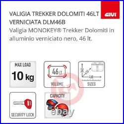 Givi FLH Dolomiti plate dlm46b+kit 1102fz m8a honda 600 F 2011-2013