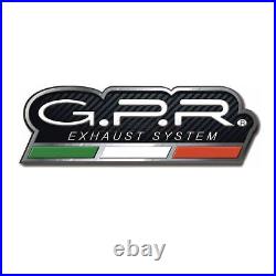Gpr Approved Exhaust + Hom M3 Stainless Honda Cbr 600 F Fitting Sport 2005 05