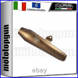 Gpr exhaust approved ultracone Bronze Cafe racer honda 600 F 1991 91