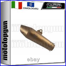 Gpr exhaust approved vintavoge Bronze Cafe racer honda 600 F 1998 98