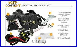 H7 Lo & Hi Beams HID Xenon AC 35W Slim Motorcycle Kit for 01-06 Honda CBR600F4i