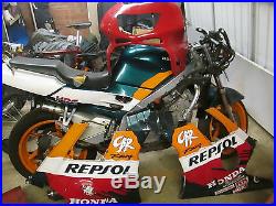 Honda Cbr 600 Fr 1995 Repsol Track Race Bike Spares Cbr600 F