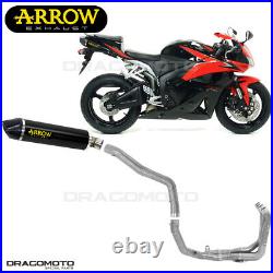 HONDA CBR 600 RR 2009-2012 Full exhaust ARROW INDY-RACE ALU Black CC