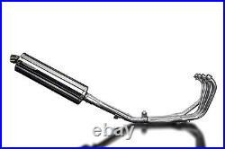 HONDA CBR600F 91-98 FULL 4-1 EXHAUST SYSTEM 450mm STAINLESS OVAL BSAU SILENCER