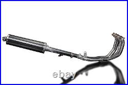 HONDA CBR600F 99-00 FULL 4-1 EXHAUST SYSTEM 450mm CARBON OVAL BSAU SILENCER