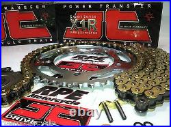 HONDA CBR600F4i'01/06 JT GOLD X-Ring QUICK ACCELERATION CHAIN AND SPROCKET KIT