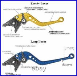 Honda 2011-2013 Cbr600f Pazzo Racing Adjustable Levers All Colors / Lengths
