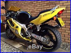 Honda CBR 600 F 2000 Sports Motorcycle CBR600FY Yellow Race Style Motorbike