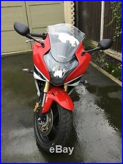 Honda CBR 600 F ABS Low Miles 3k 62 plate Motorcycle Red White