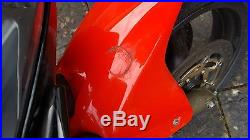 Honda CBR 600 F4i FS Sport with V5 No Reserve Accident Damaged