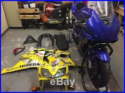 Honda CBR 600 F4i Track Bike NO RESERVE 99p Start GSXR R6 ZX6 V5