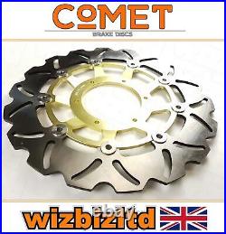 Honda CBR 600 RR 2007-2016 Pair of Comet Front Brake Discs Gold WF-Series