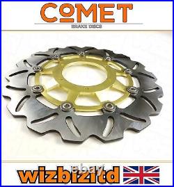 Honda CBR 600 RR 2007-2016 Pair of Comet Front Brake Discs Gold WF-Series