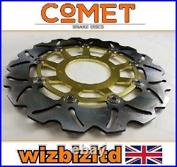 Honda CBR 600 RR 2007-2016 Pair of Comet Front Brake Discs Gold WF-Series