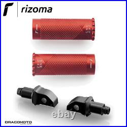 Honda CBR 600 RR C-ABS 2009-2012 RIZOMA PE615R PE655B Red Pass Snake Pedane