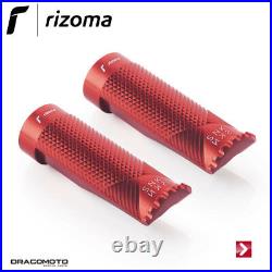 Honda CBR 600 RR C-ABS 2009-2012 RIZOMA PE615R PE655B Red Pass Snake Pedane