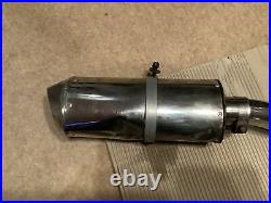 Honda CBR 600F 1991 to 1998 Complete Stainless Exhaust Scorpion End Can Downpipe