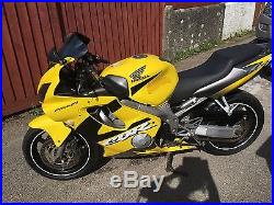 Honda CBR 600F. Yellow