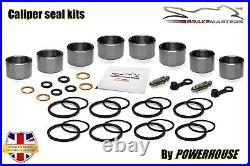 Honda CBR600 F(4) 3 2003 front brake caliper piston & seal rebuild repair kit