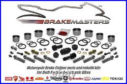 Honda CBR600 F(4) 3 2003 front brake caliper piston & seal rebuild repair kit