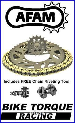 Honda CBR600 F / FS (520) 01-07 AFAM Track Day Chain And Sprocket Kit + Tool