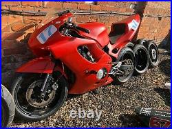 Honda CBR600 F2 TRACK BIKE and full racing setup with loads of spares