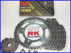 Honda CBR600 F4I 2001-06 RK xso 525 Chain and Sprocket Kit
