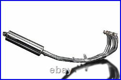 Honda CBR600 F4I Delkevic 4-1 Exhaust 18 Stainless Steel Oval Muffler 01-06