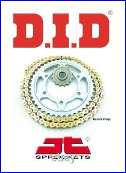 Honda CBR600 R 10-16 DID 520 ZVMX Gold X-Ring Chain & JT Sprint Sprocket Kit