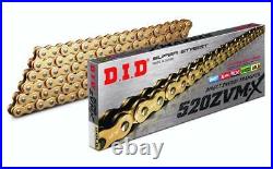 Honda CBR600 R 10-16 DID 520 ZVMX Gold X-Ring Chain & JT Sprint Sprocket Kit